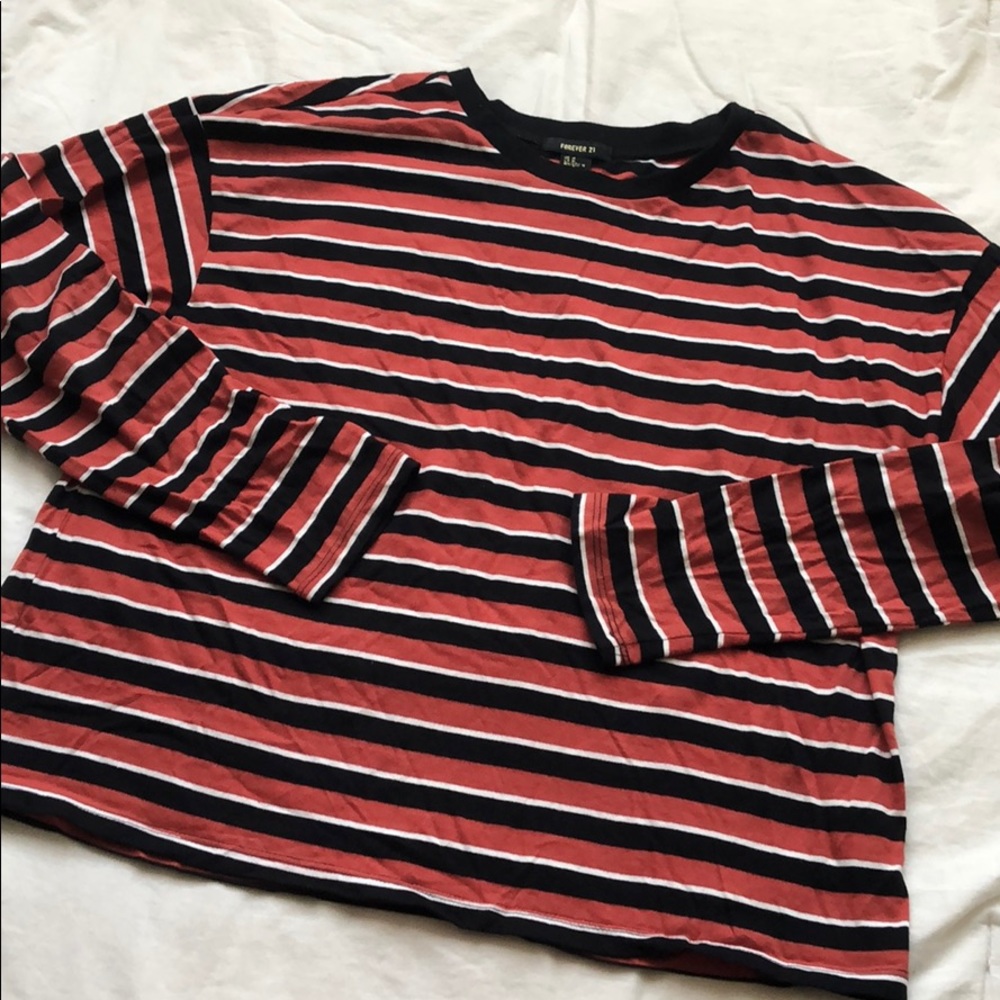 ✨ Striped Long Sleeve Tee